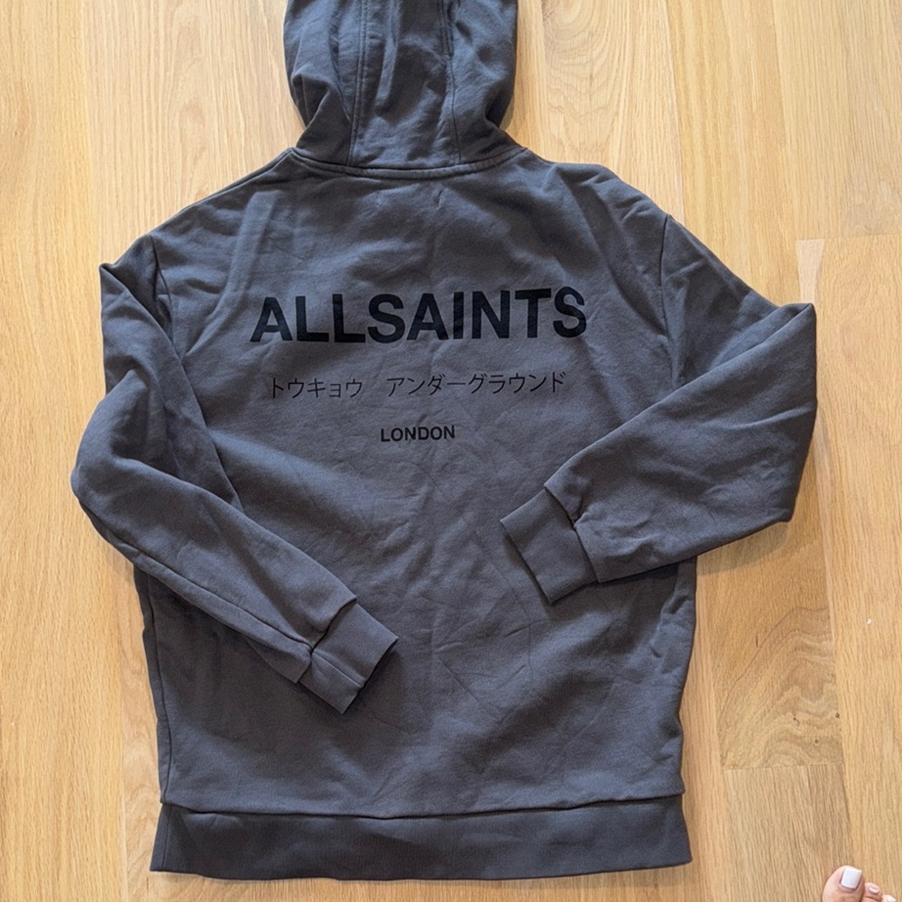 All Saints Kids Gray Hoodie & Sweats Size 11/12 - Picture 3 of 4